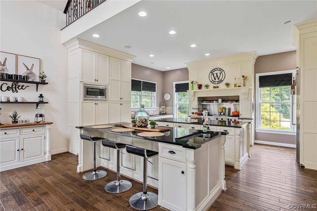 20065 Beaver Dam Road Beaverdam, VA 23015 - Photo 13 of 41 a kitchen with stainless steel appliances granite countertop a stove a sink and a refrigerator