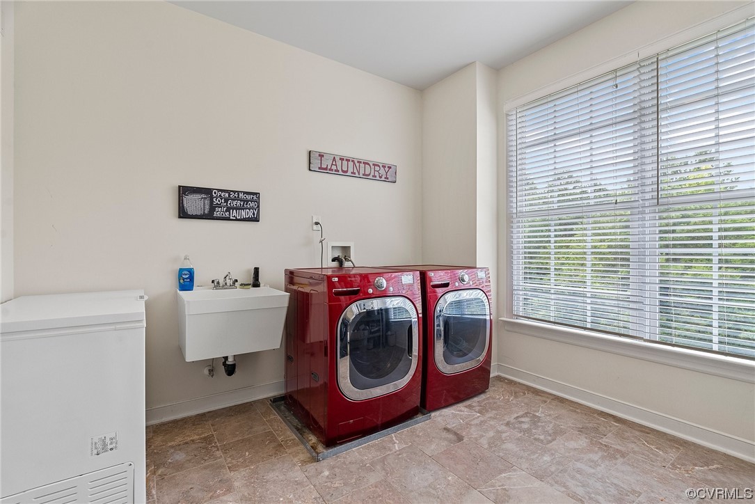 20065 Beaver Dam Road Beaverdam, VA 23015 - Photo 28 of 41 a utility room with dryer and washer