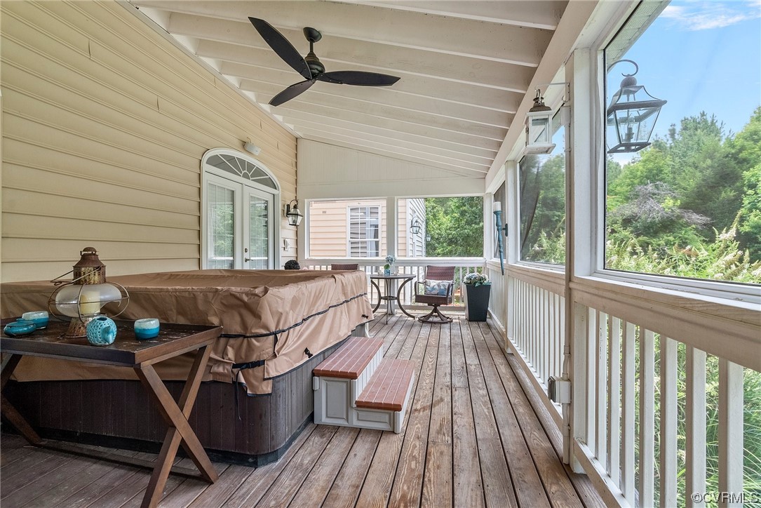 20065 Beaver Dam Road Beaverdam, VA 23015 - Photo 32 of 41 a view of a patio with table and chairs