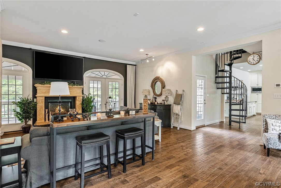 20065 Beaver Dam Road Beaverdam, VA 23015 - Photo 5 of 41 a view of a a dining room with furniture window and wooden floor
