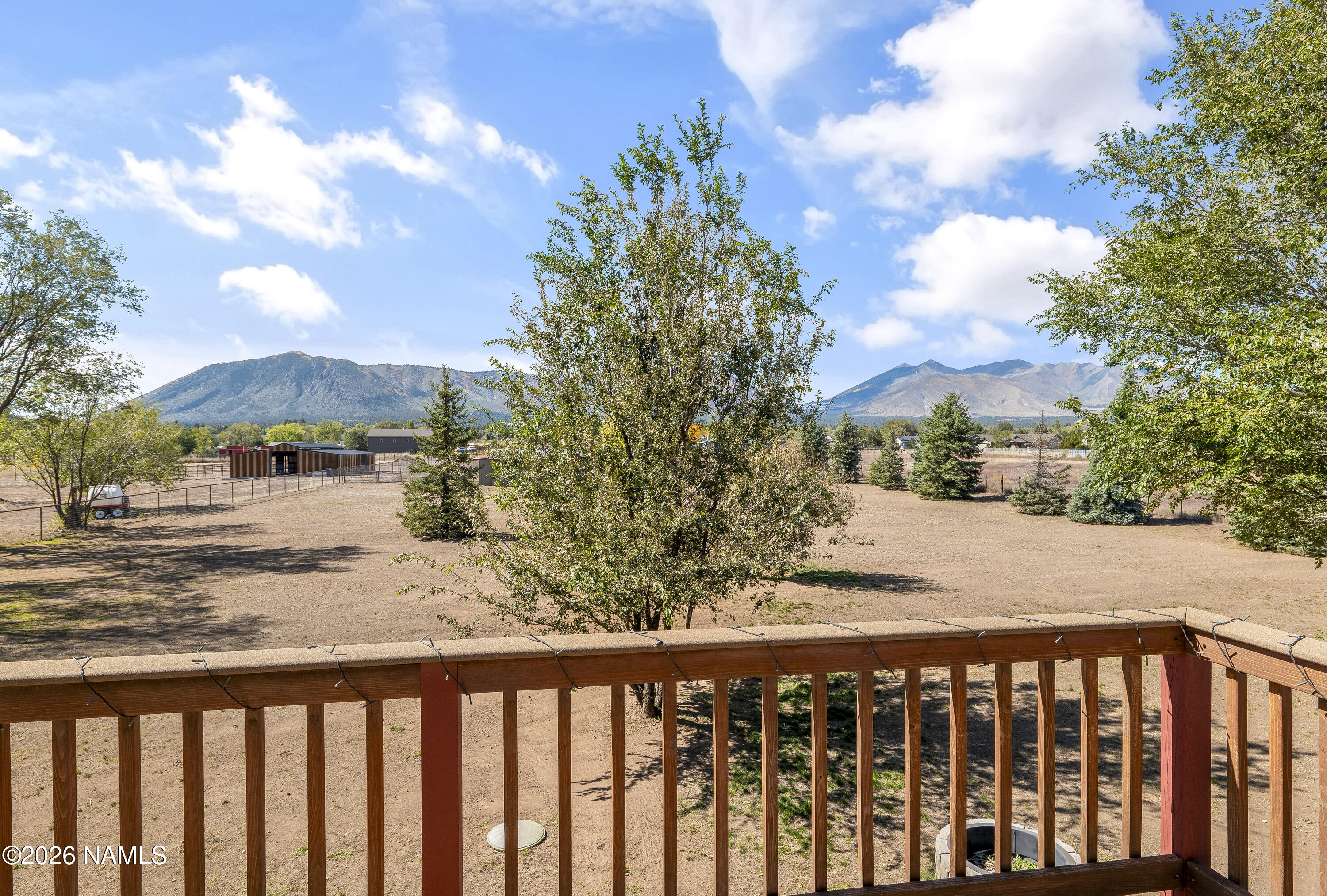 8330 Koch Field Road Flagstaff, AZ 86004 - Photo 21 of 42 KF Pr Bdrm Deck View