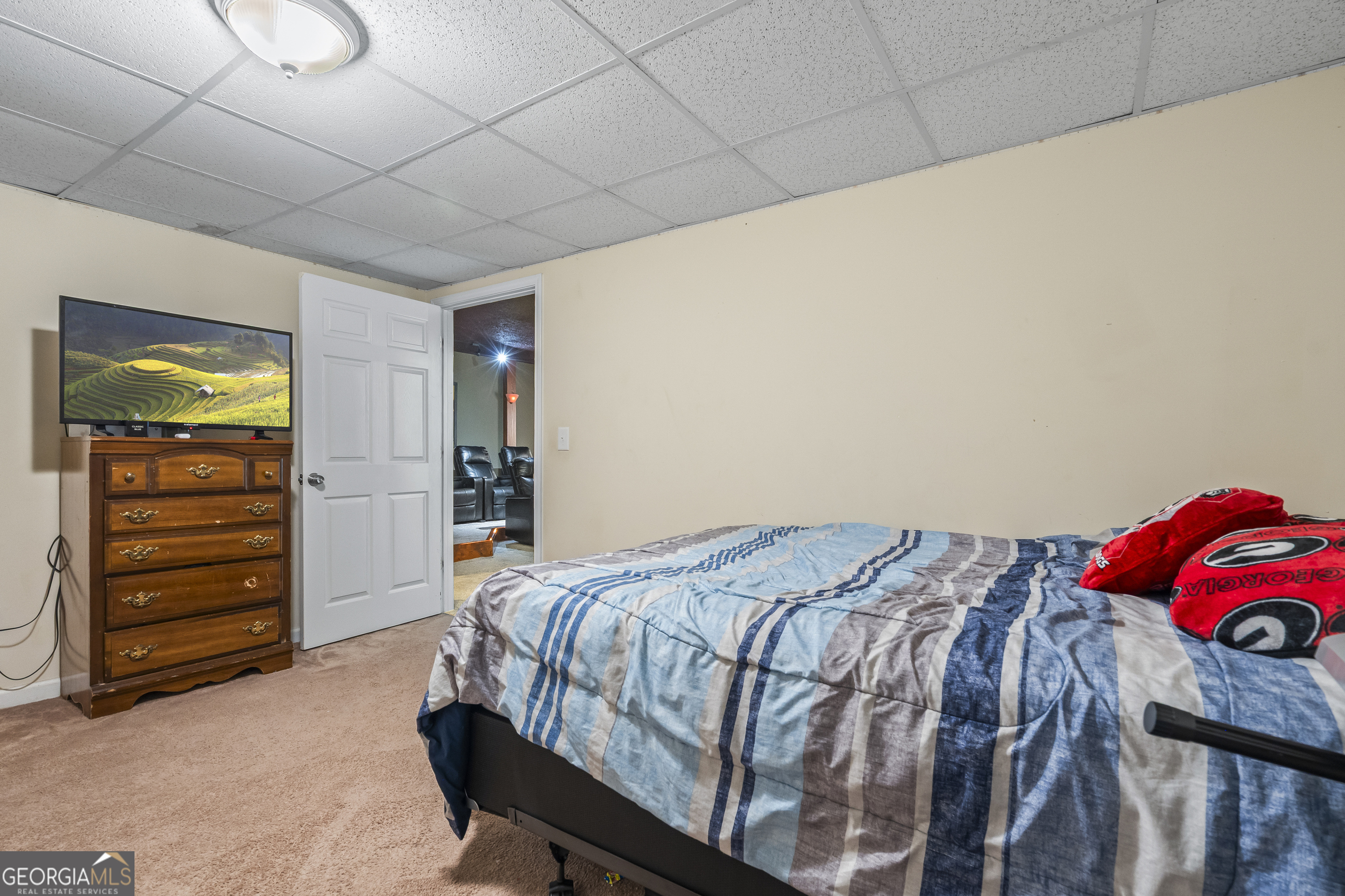 568 Hunt Road Carnesville, GA 30521 - Photo 71 of 106 a bedroom with a bed and a closet