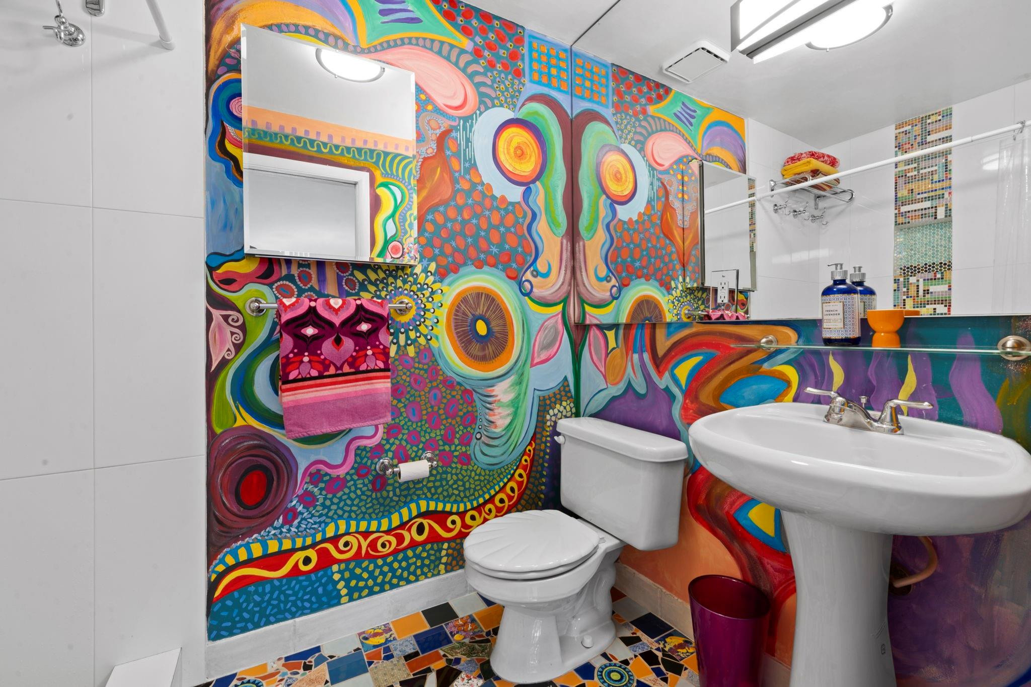 2675 Northeast 24th Street Lighthouse Point, FL 33064 - Photo 36 of 48 a bathroom with a sink and a toilet