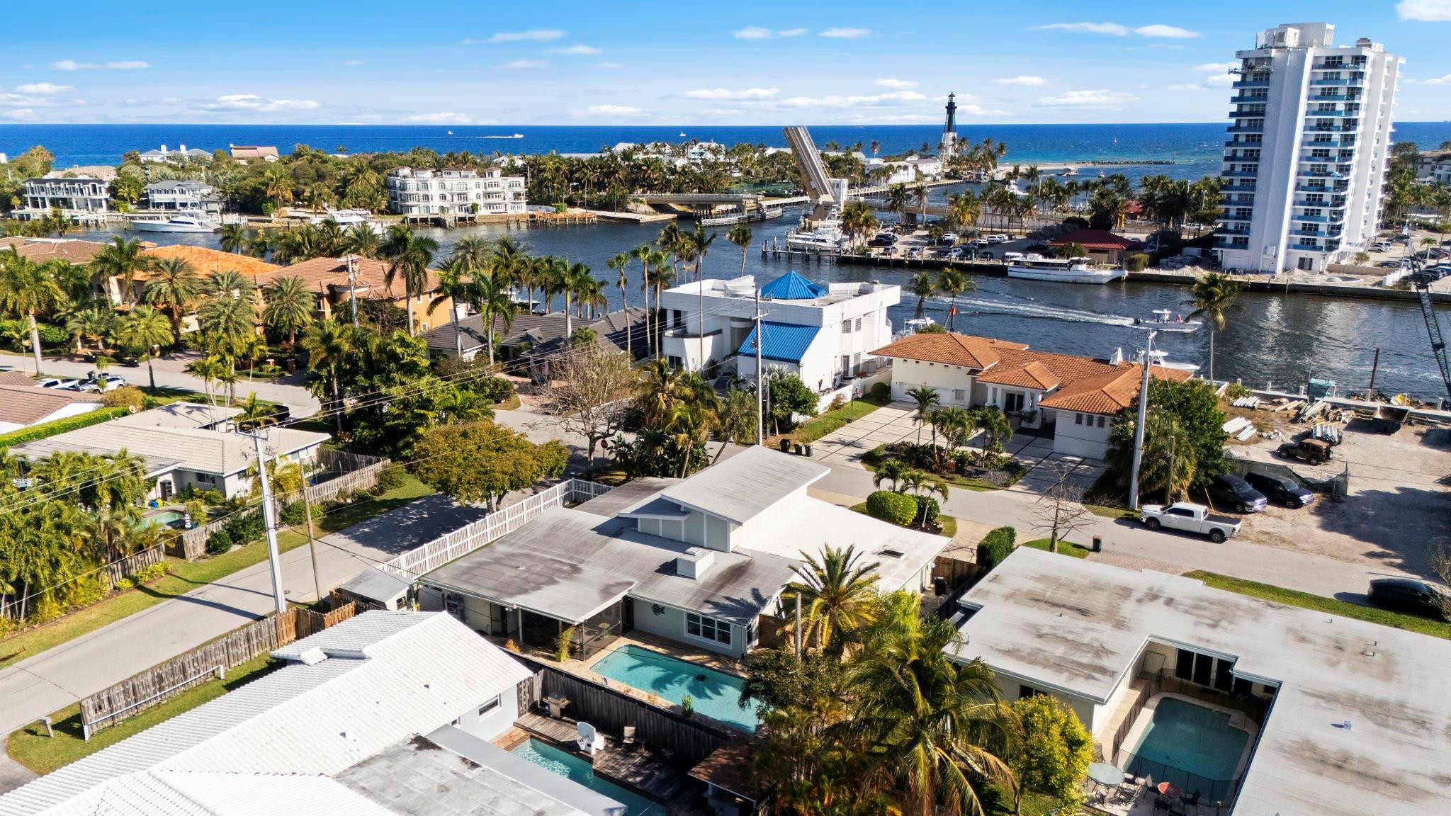2675 Northeast 24th Street Lighthouse Point, FL 33064 - Photo 45 of 48 a view of a city