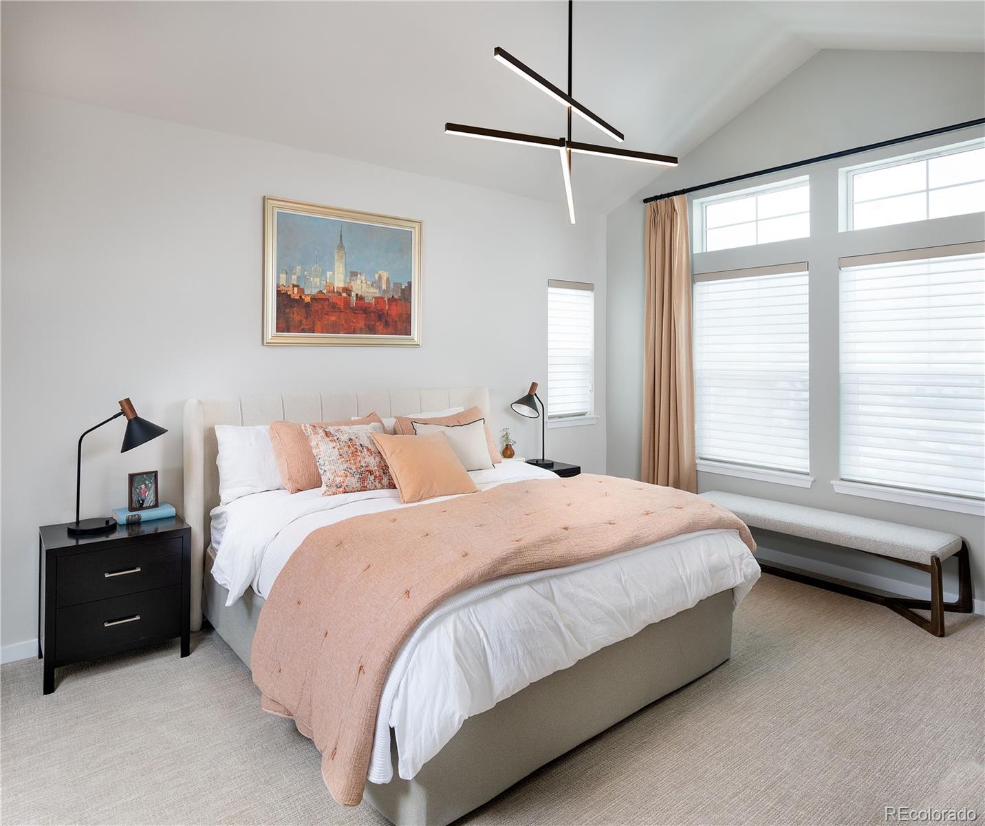 14472 Tranquil Court Morrison, CO 80465 - Photo 5 of 13 a bedroom with a bed and a window