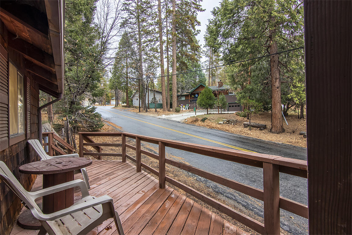 25455 Lodge Road Idyllwild, CA 92549 - Photo 72 of 95 a view of house with backyard and sitting area