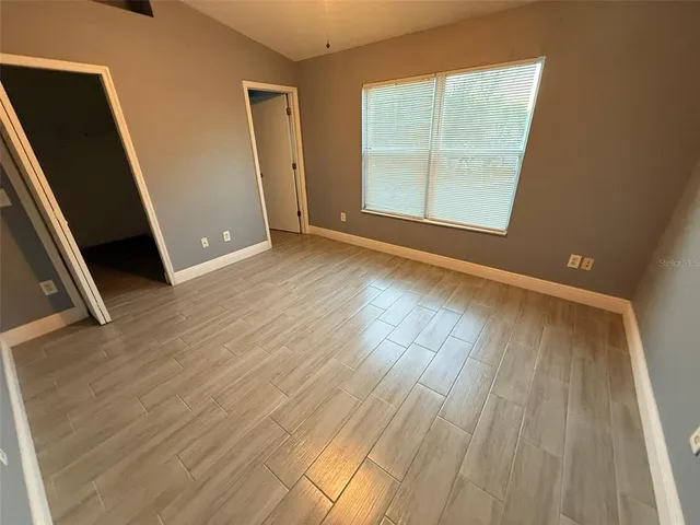 a view of a walk in closet