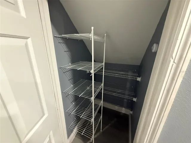a walk in closet