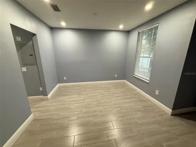 a view of empty room