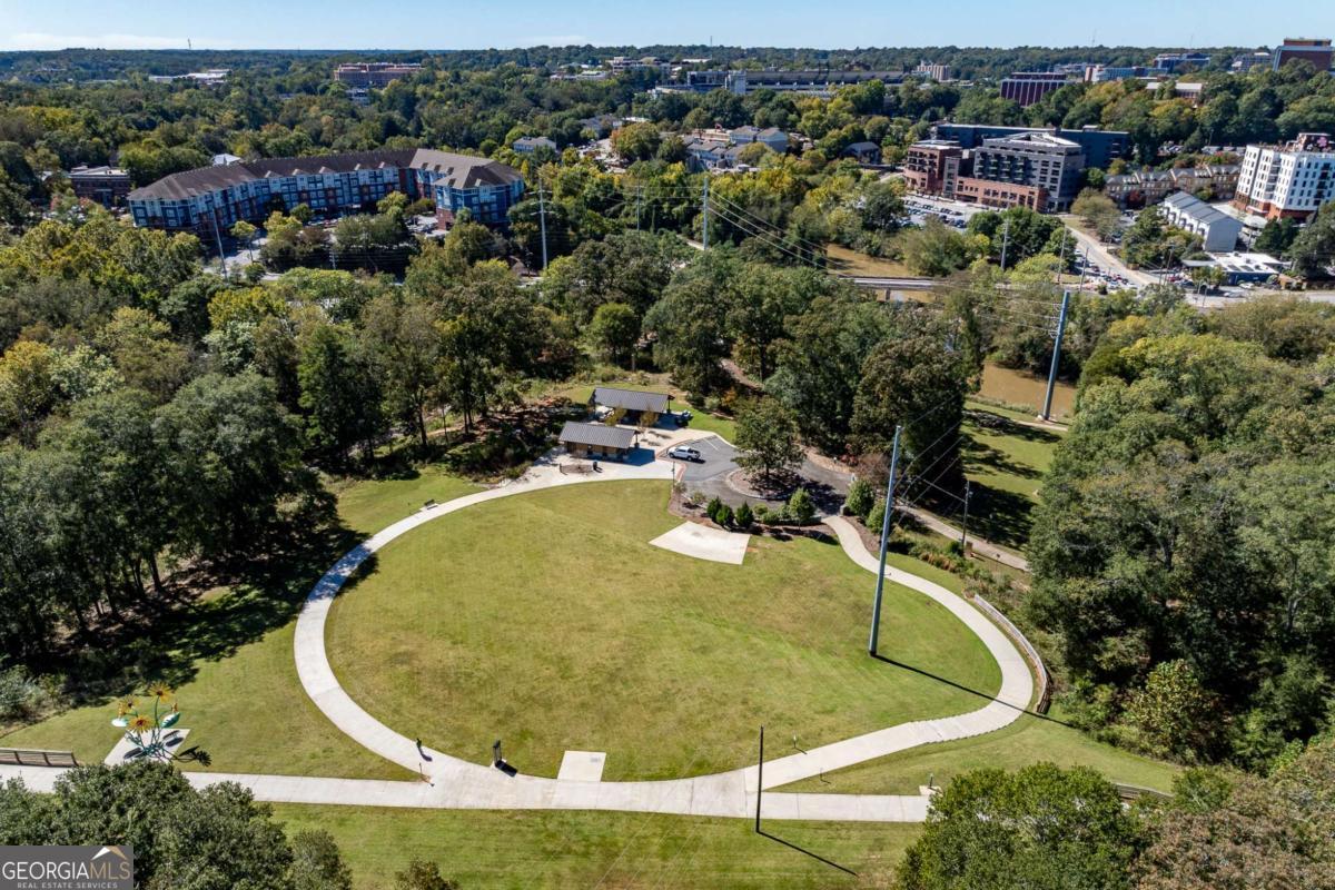 225 Oak Street, Unit 108 Athens, GA 30601 - Photo 7 of 17 an aerial view of a swimming pool