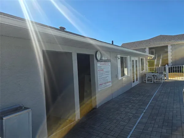 a view of a house with a hallway