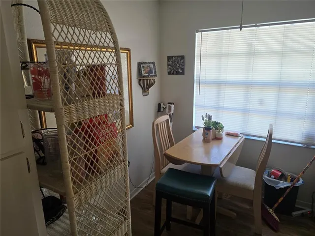 a view of a workspace with furniture