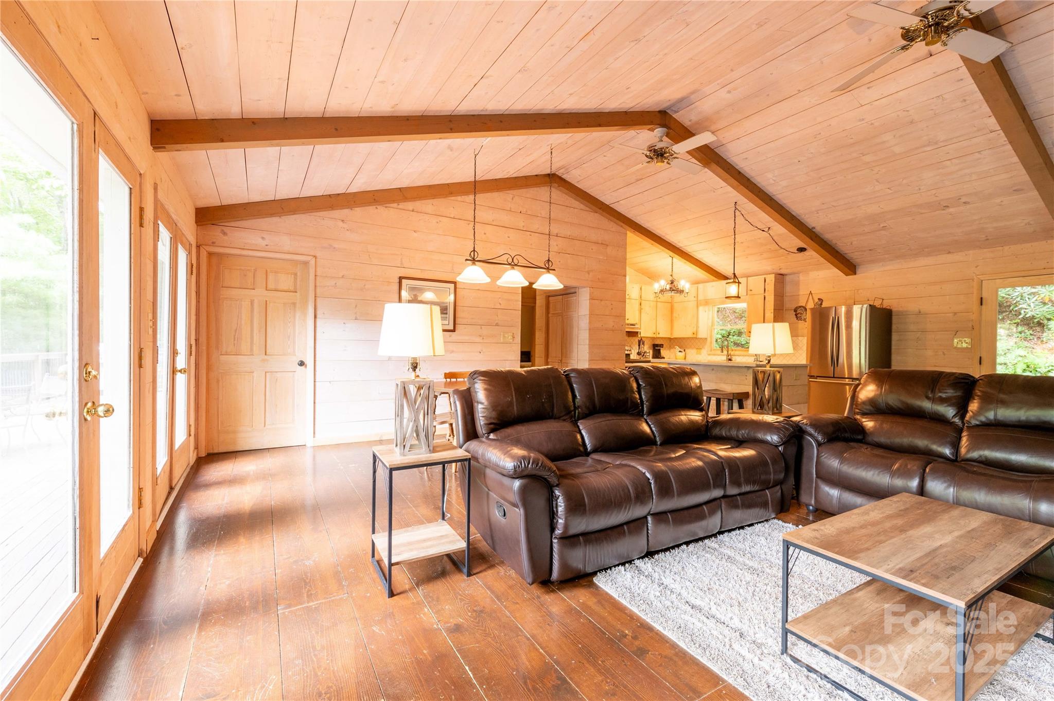 479 Big Ridge Road Burnsville, NC 28714 - Photo 8 of 40 a living room with furniture and a large window
