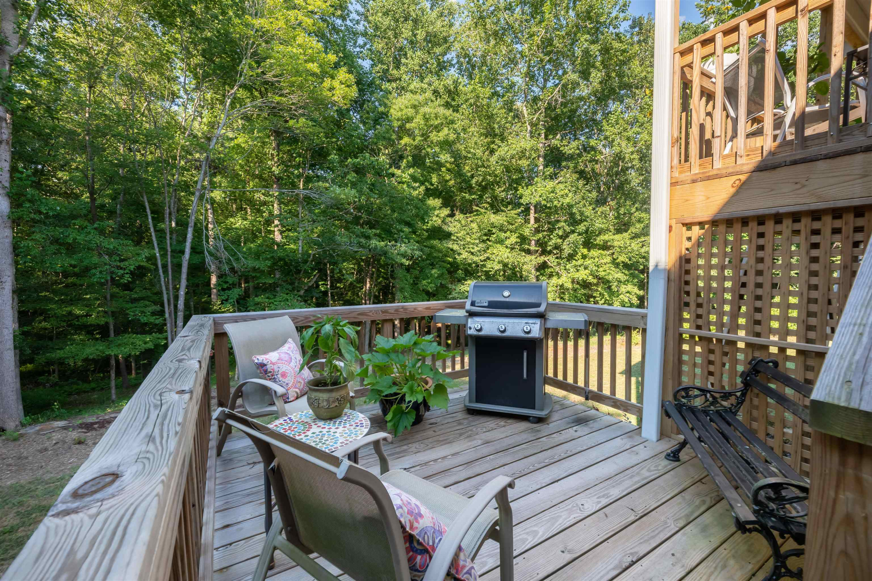 3537 Lavender Lane Wake Forest, NC 27587 - Photo 28 of 60 a view of balcony with wooden floor and outdoor seating