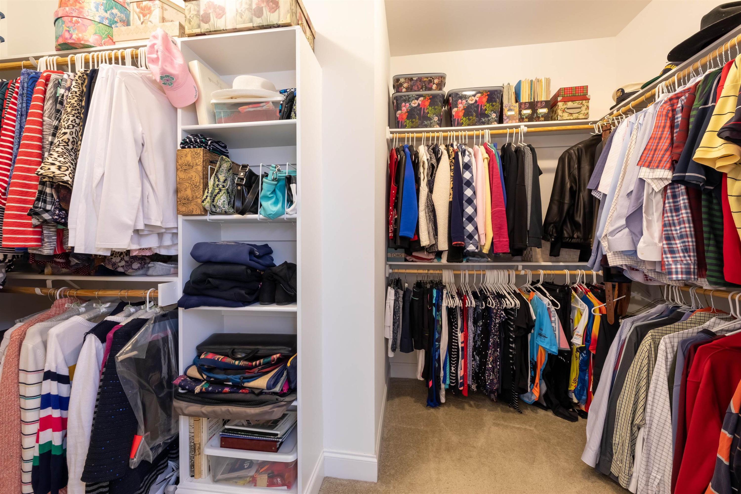 3537 Lavender Lane Wake Forest, NC 27587 - Photo 34 of 60 a view of walk in closet with clothes and shoes