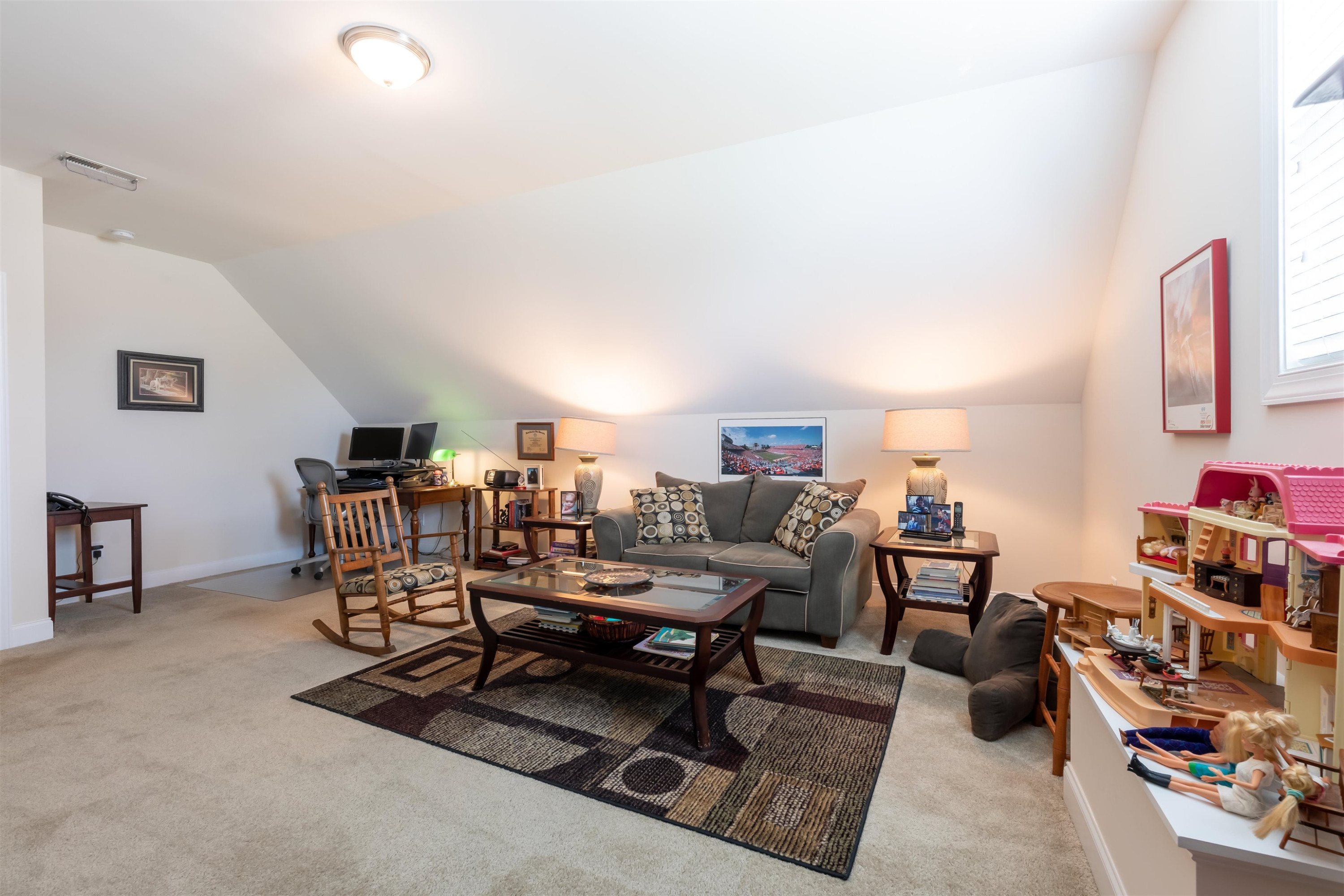 3537 Lavender Lane Wake Forest, NC 27587 - Photo 45 of 60 a living room with furniture and a wooden floor