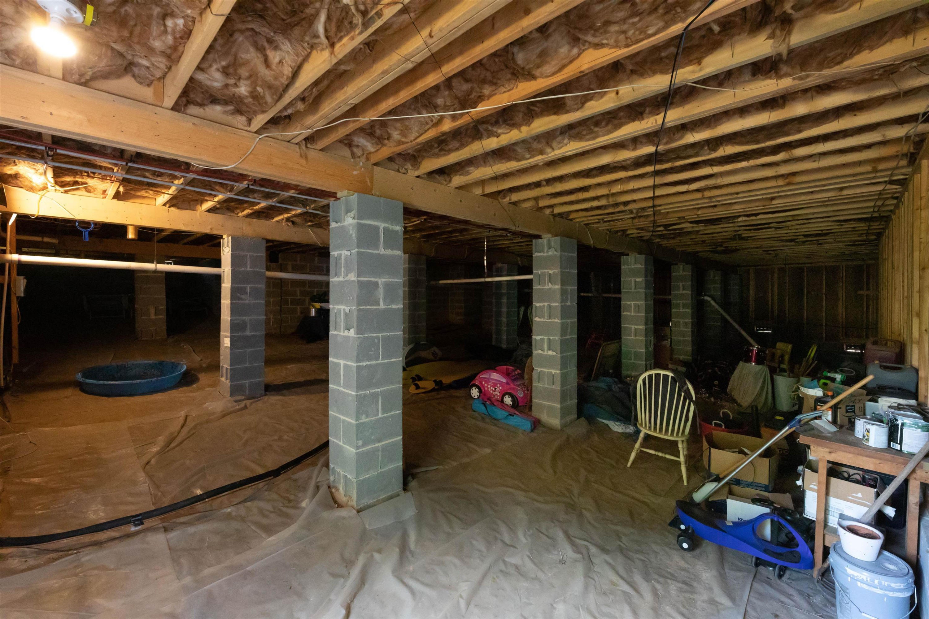 3537 Lavender Lane Wake Forest, NC 27587 - Photo 47 of 60 a view of a garage with a table and chairs