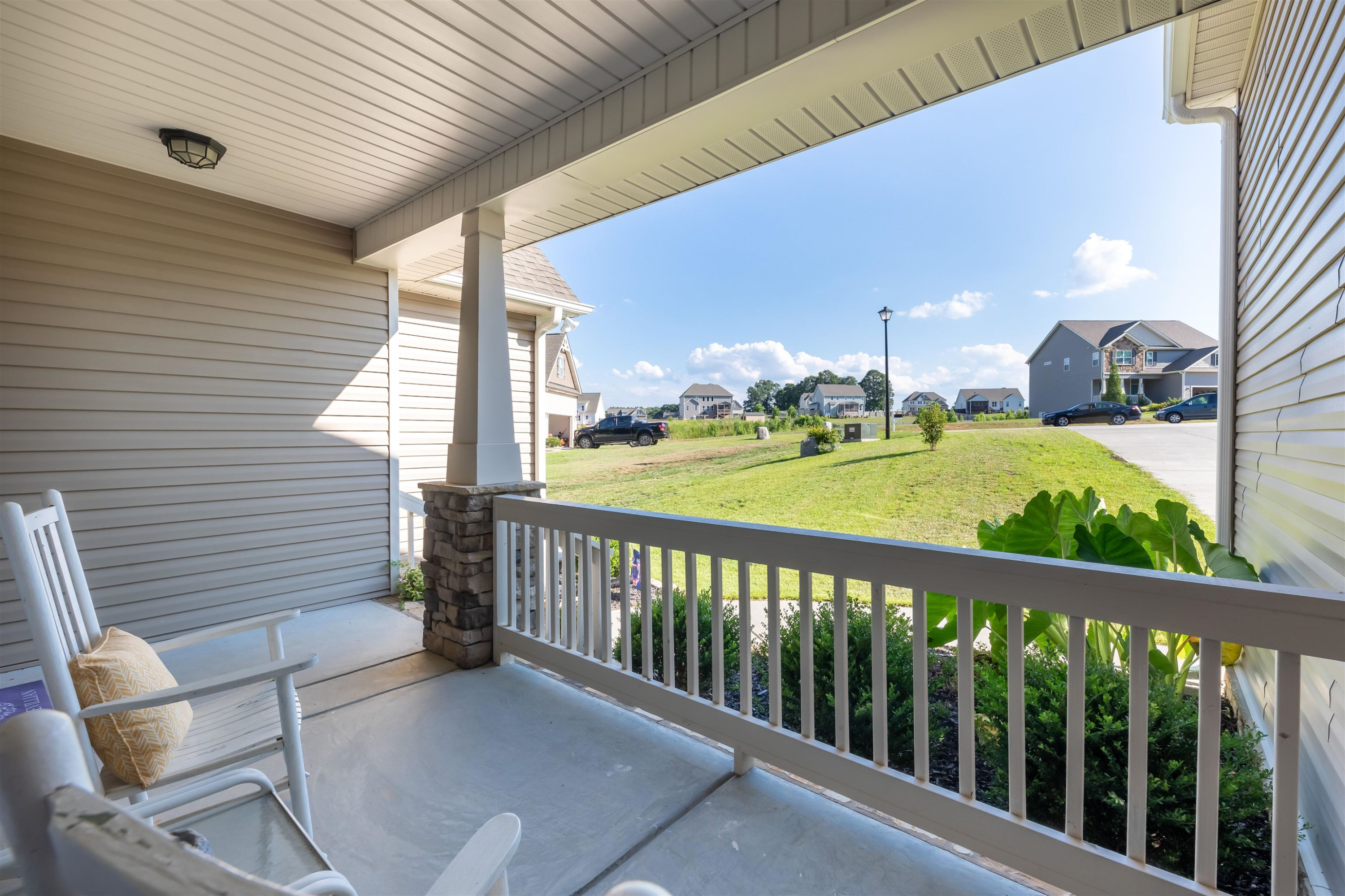 3537 Lavender Lane Wake Forest, NC 27587 - Photo 7 of 60 a view of a patio with a table and chairs