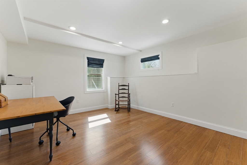 96 Cold Hill Granby, MA 01033 - Photo 25 of 42 a workspace with furniture and wooden floor