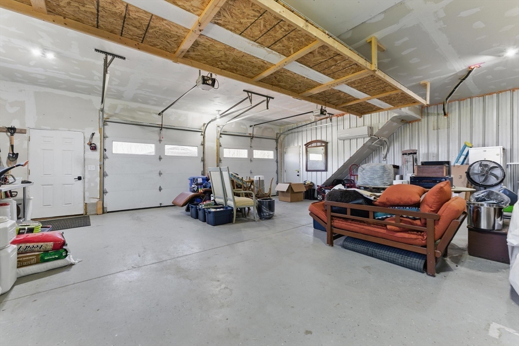 96 Cold Hill Granby, MA 01033 - Photo 40 of 42 a view of a garage with furniture