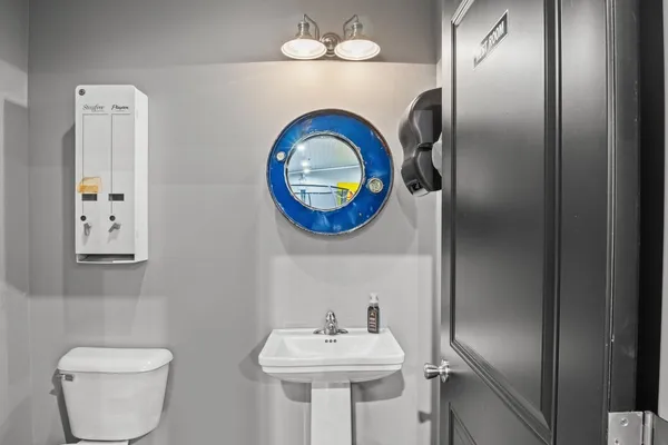 a view of a entryway door front of house