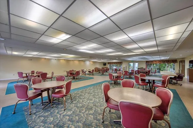 a view of an outdoor space and tennis court