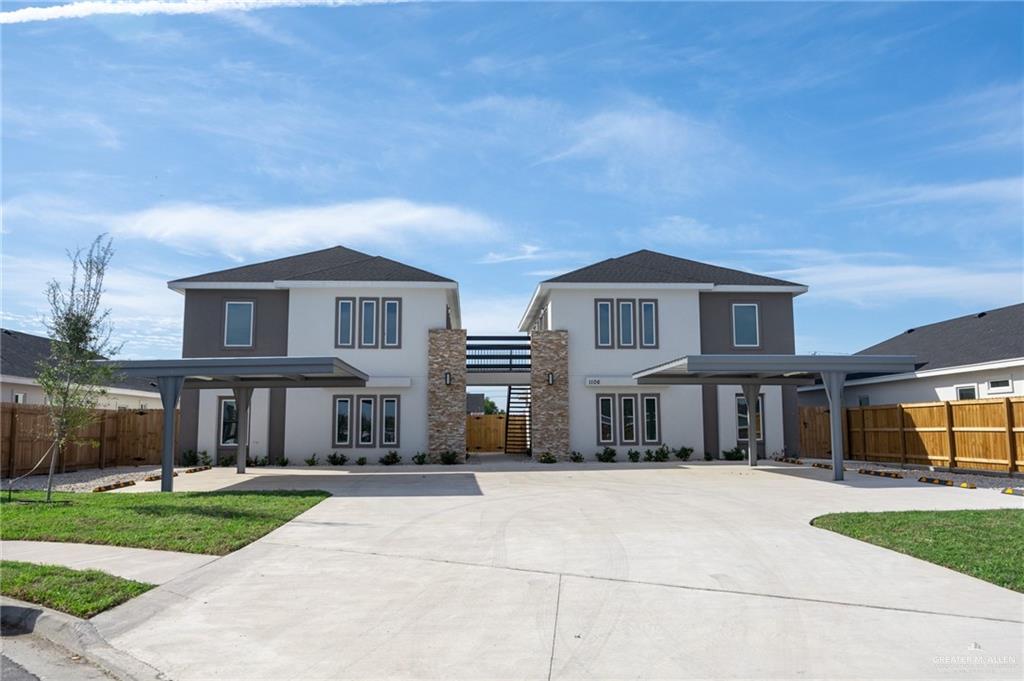 1106 Cooper Lane, Unit 3 San Juan, TX 78589 - Photo 2 of 17 a front view of a house with a yard