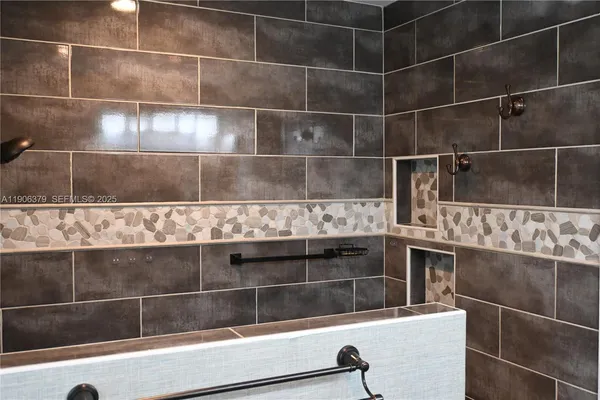 a view of a storage and utility room