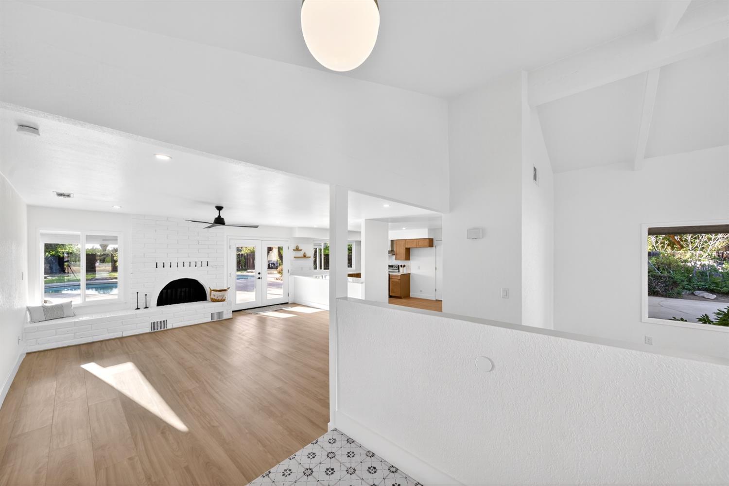 18578 Farallon Road Madera, CA 93638 - Photo 11 of 29 a view of a living room and a fireplace