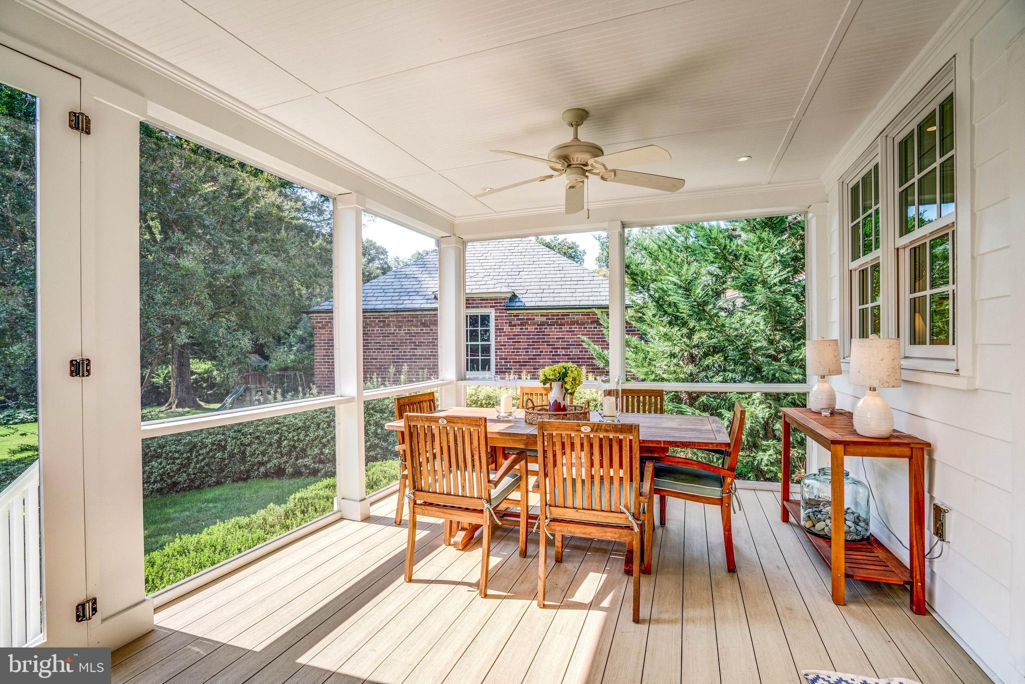 4509 Wetherill Road Bethesda, MD 20816 - Photo 40 of 89 a view of a dining room with furniture window and wooden floor