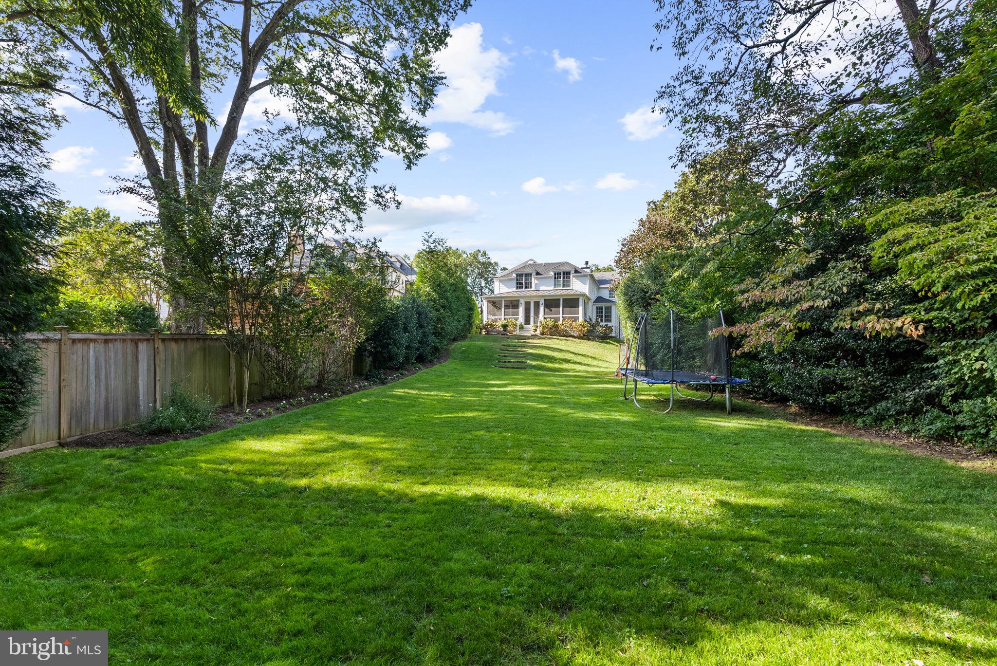 4509 Wetherill Road Bethesda, MD 20816 - Photo 84 of 89 a view of a grassy field with trees in the background