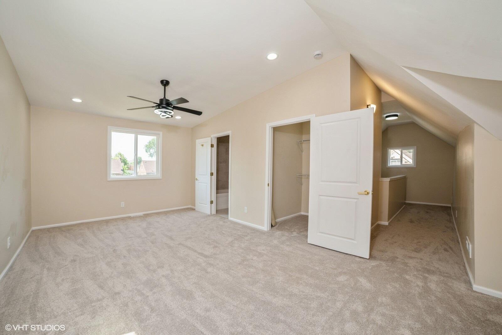 933 East 44th Place Gary, IN 46409 - Photo 15 of 28 an empty room with windows and closet