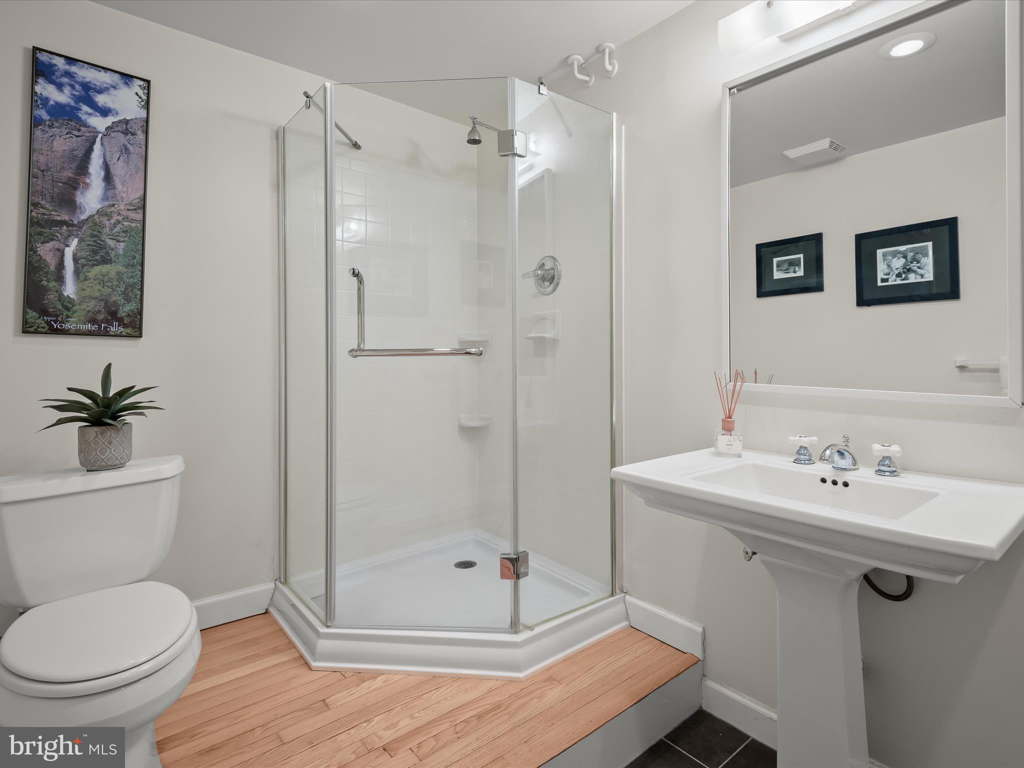 9305 Burning Tree Road Bethesda, MD 20817 - Photo 53 of 67 Lower Level Full Bath Perfect for Guests