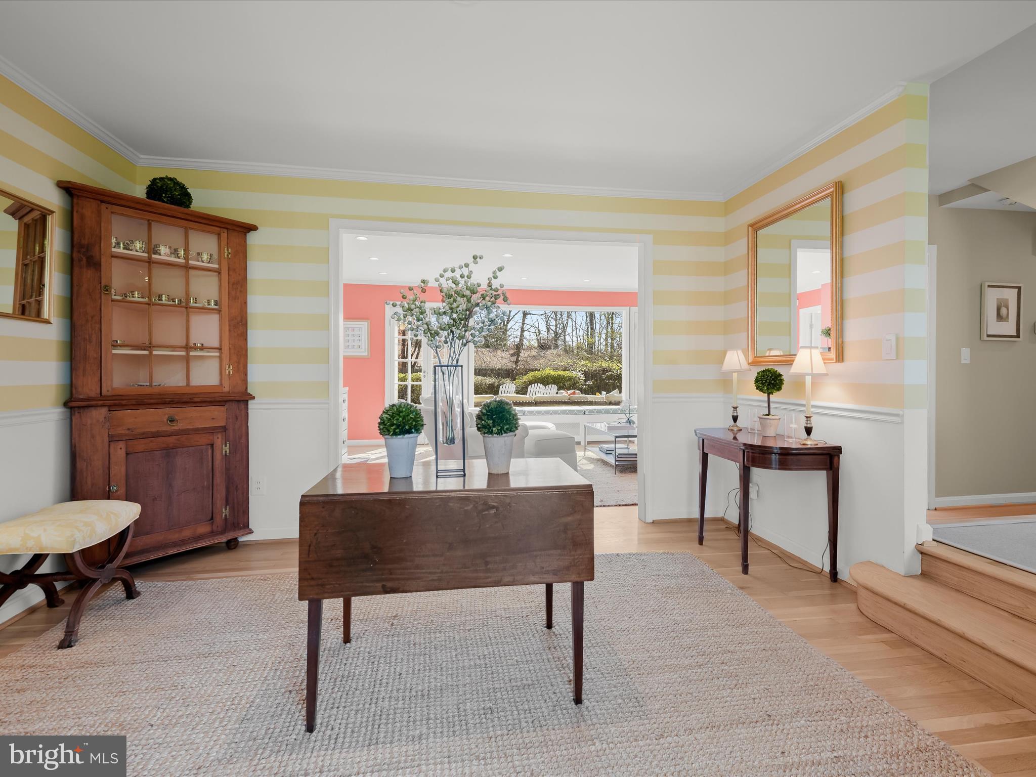9305 Burning Tree Road Bethesda, MD 20817 - Photo 6 of 67 Amazing Garden View from Foyer