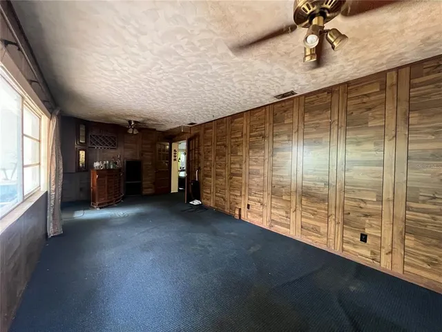 a room with cabinets