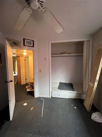 a view of a refrigerator in kitchen and a refrigerator