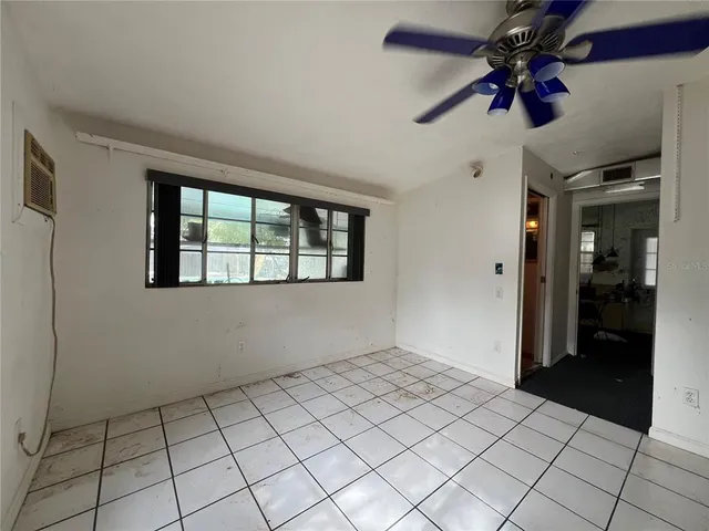 a view of a house with a park