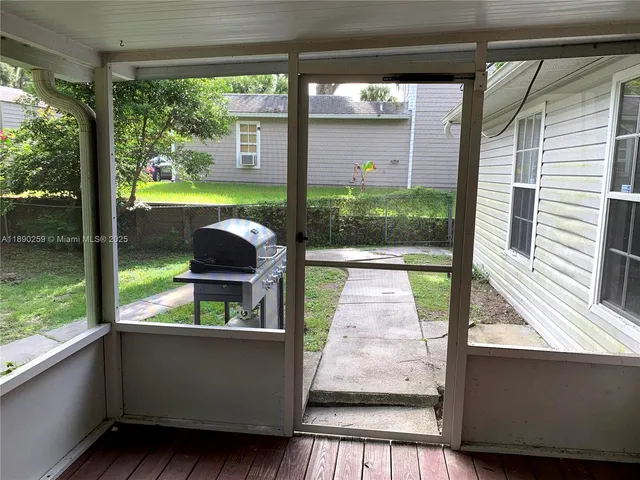 a view of outdoor from deck