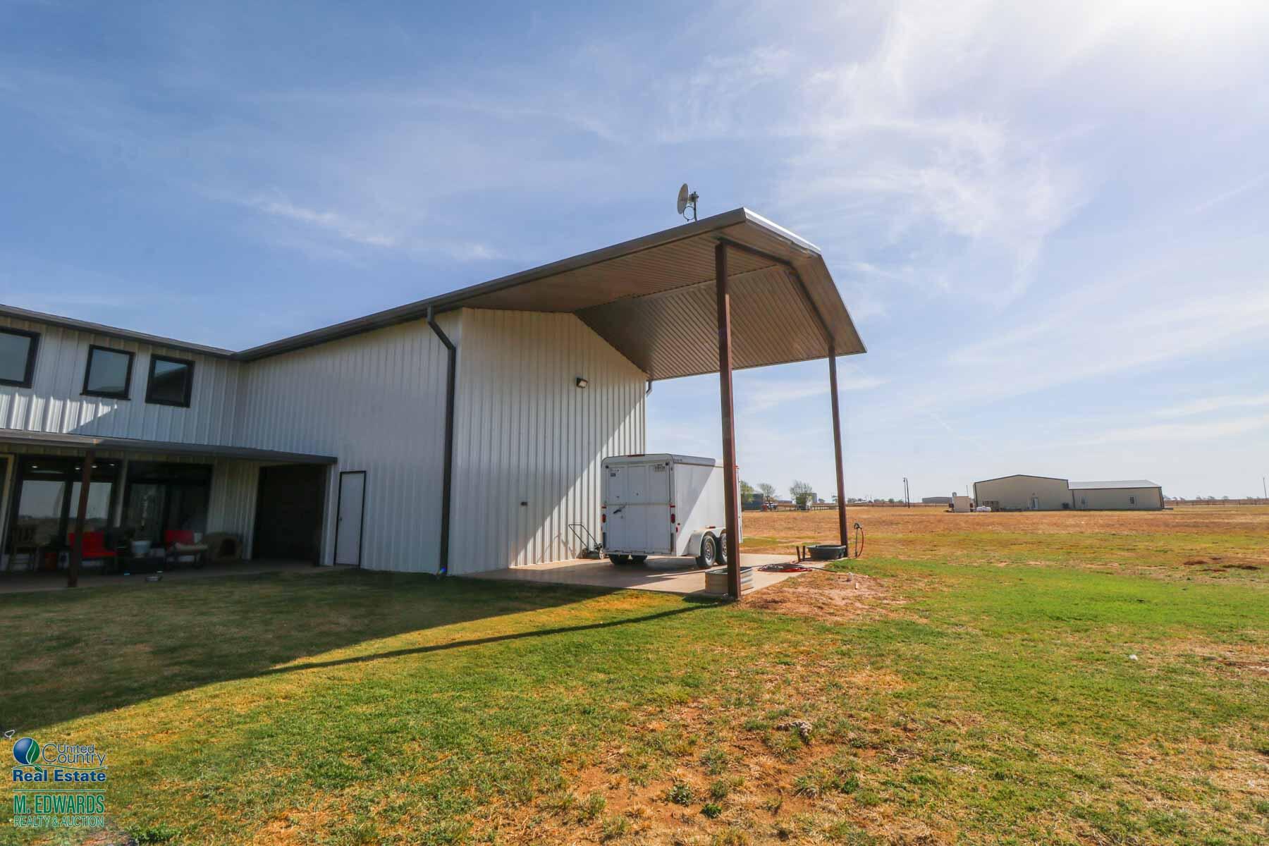 6792 Maine Road Anton, TX 79313 - Photo 28 of 37 Backside Awning 2
