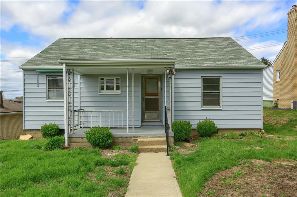 814 Marshall Road Monaca, PA 15061 - Photo 2 of 25 Back of house and covered porch-quaint neighborhood