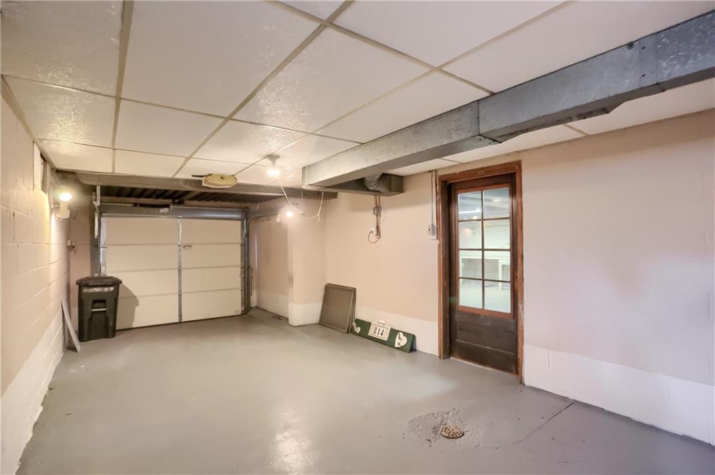 814 Marshall Road Monaca, PA 15061 - Photo 19 of 25 Garage - new exterior door and man door into basement