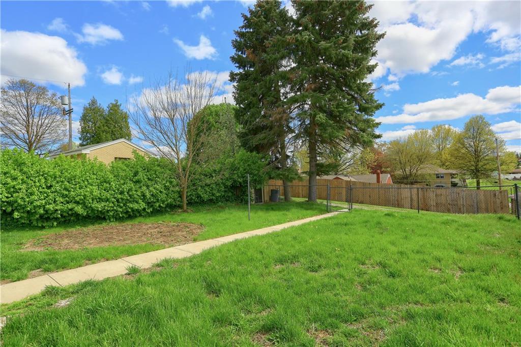 814 Marshall Road Monaca, PA 15061 - Photo 24 of 25 view off back porch to fence and parking