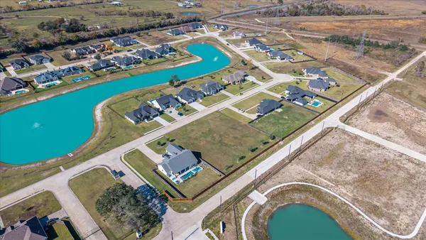 an aerial view of a