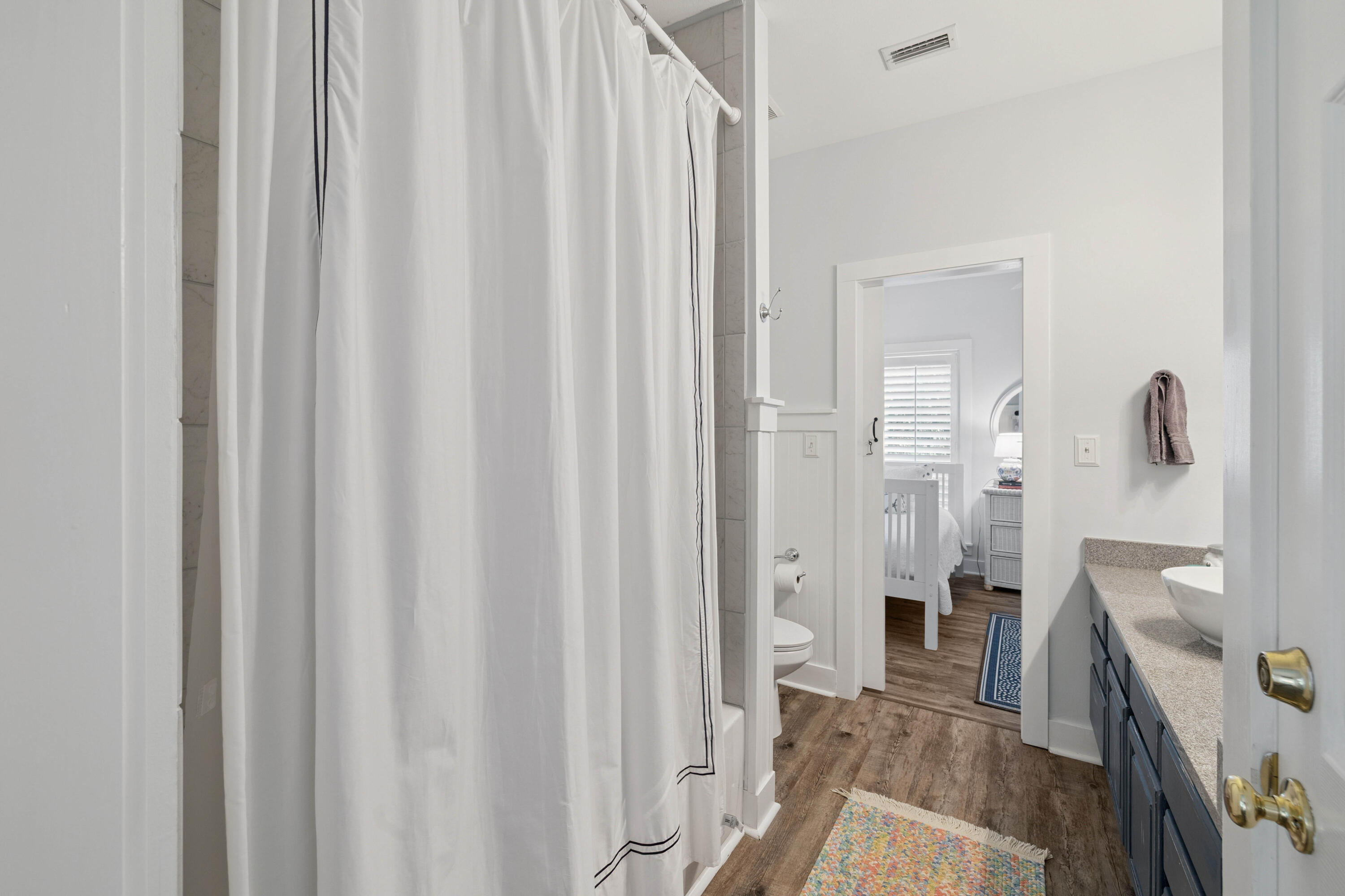 298 Cullman Avenue Santa Rosa Beach, FL 32459 - Photo 20 of 63 a view of a bathroom from the hallway