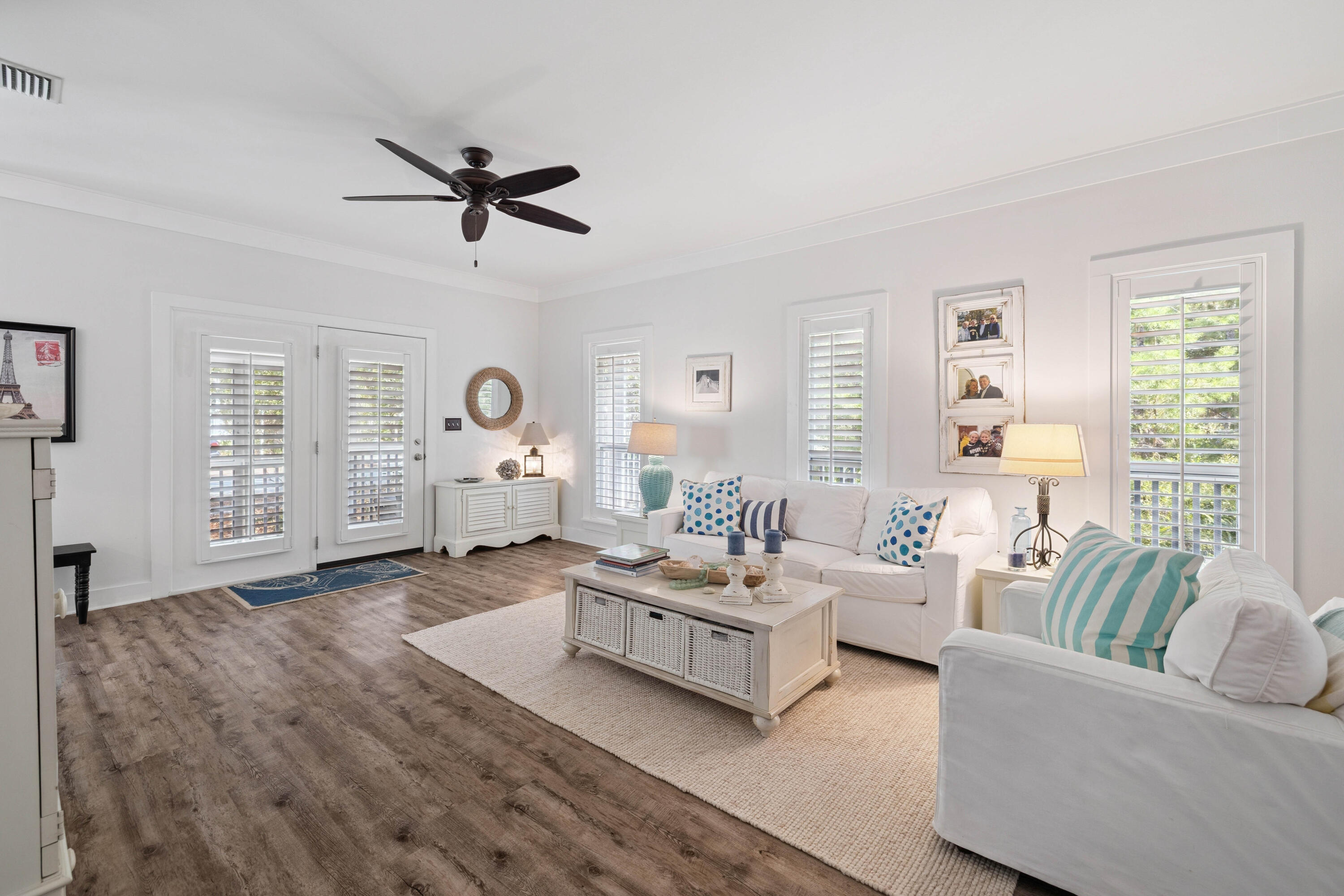 298 Cullman Avenue Santa Rosa Beach, FL 32459 - Photo 8 of 63 a living room with furniture and a large window