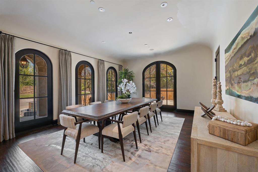 4120 Cochran Chapel Road Dallas, TX 75220 - Photo 8 of 40 a view of a dining room with furniture window and wooden floor