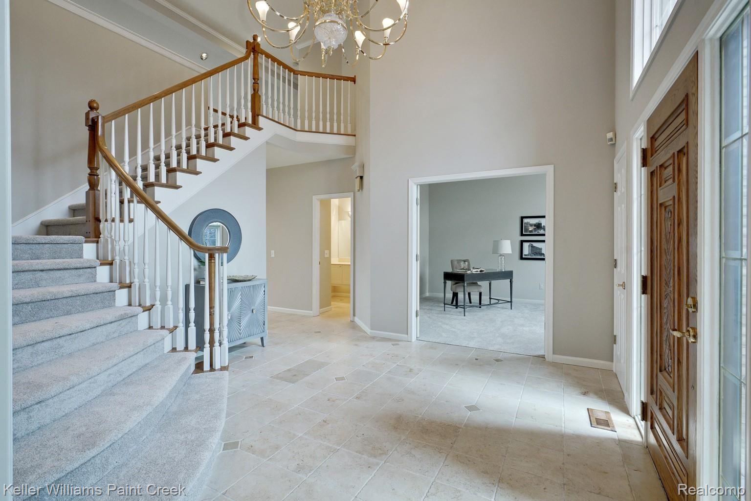 3473 Moceri Court Rochester, MI 48306 - Photo 15 of 58 Open Foyer with office space attached