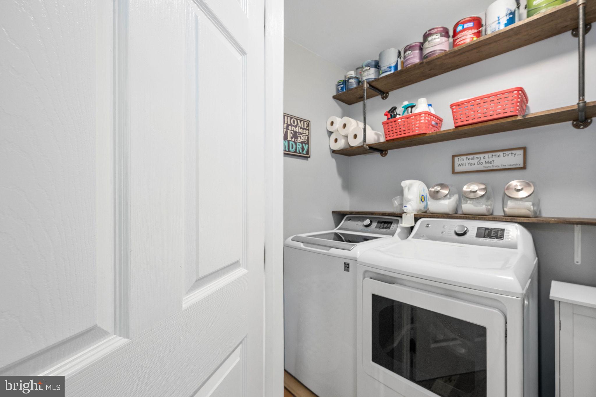 435 Halls Store Road Mineral, VA 23117 - Photo 29 of 59 a utility room with dryer and washer