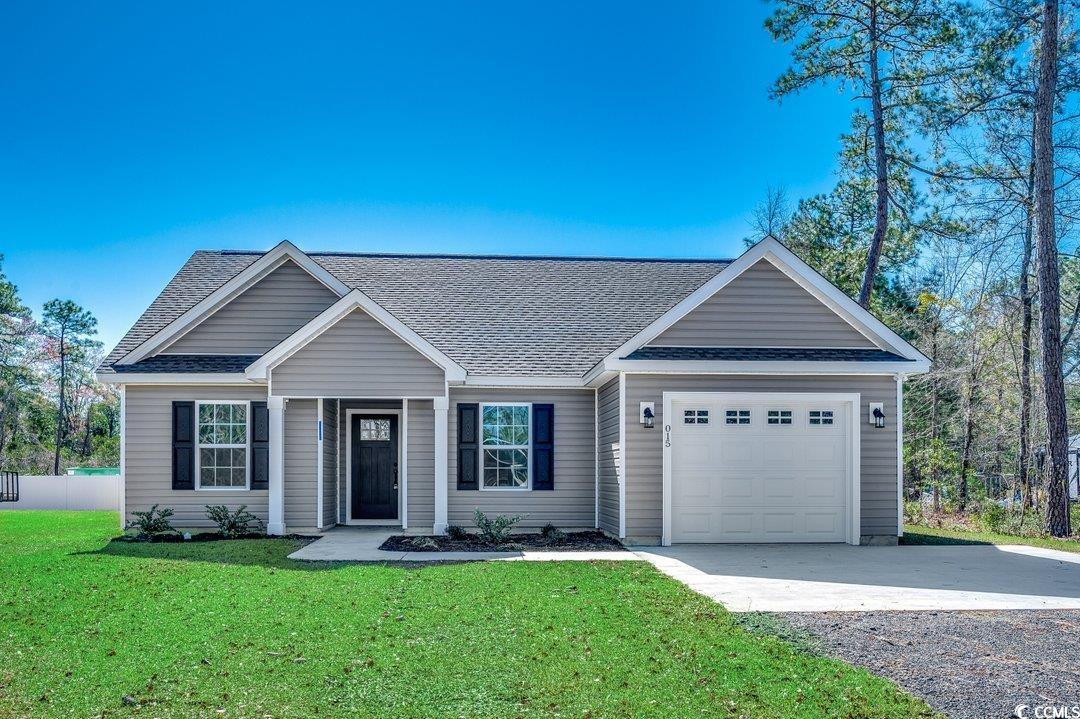 3015 Inheritance Road Conway, SC 29527 - Photo 1 of 26 Single story home featuring a garage, a front lawn