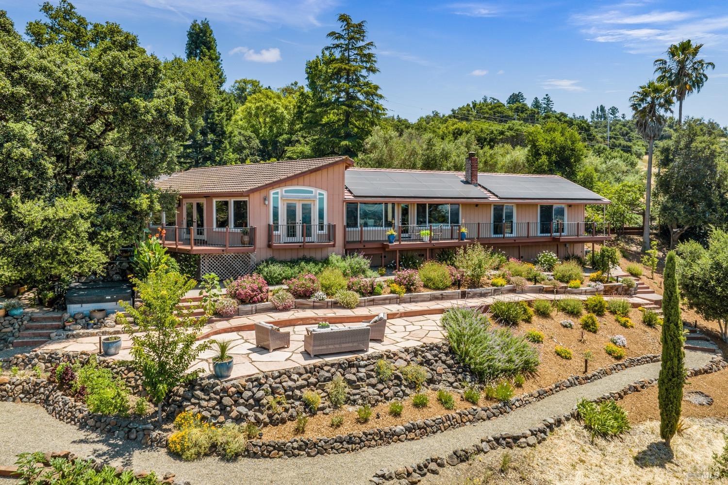 5627 Inverness Avenue Santa Rosa, CA 95404 - Photo 1 of 1 a front view of a house with garden
